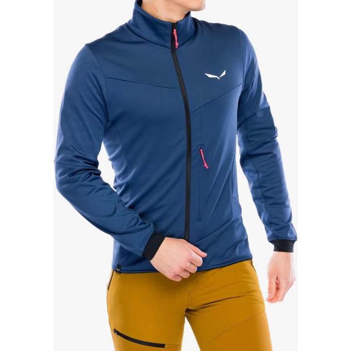 Giacca Salewa Sella Crevasse da uomo, Dark Denim, taglia L