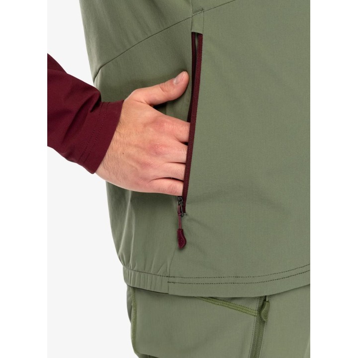 Chaqueta Softshell Aequilibrium Speed de La Sportiva, color Cypress/Redwood, talla M