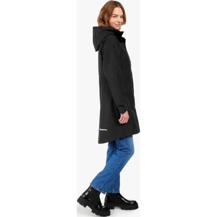Didriksons Ilma Parka 8 para mujer, negro, talla M