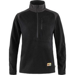 Sweat à capuche polaire Fjällräven Vardag Lite pour femme, noir/gris foncé, taille S