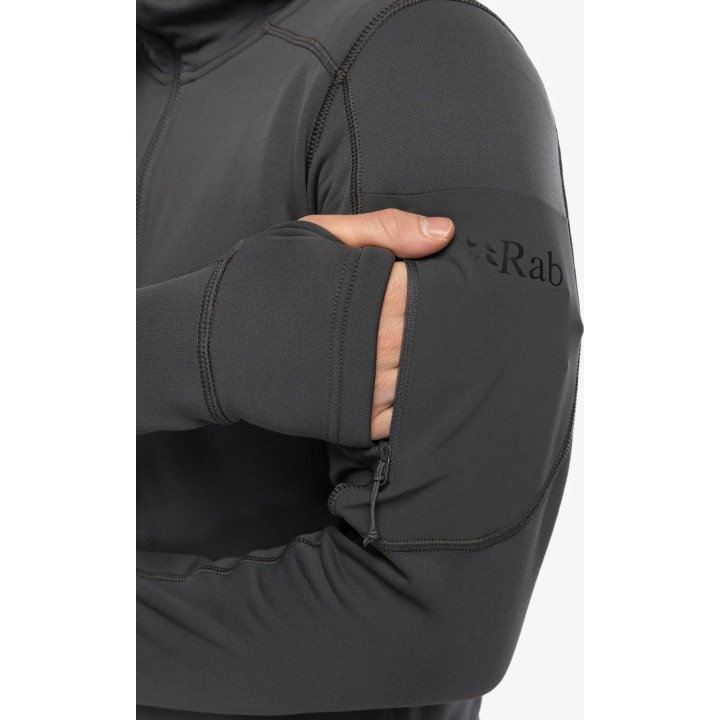 Rab Modulus Fleece Hoody Graphene L