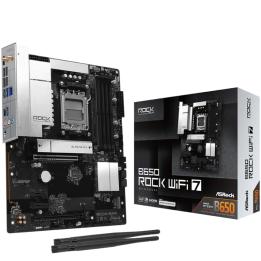 Placa-mãe Asrock B650 ROCK WIFI 7/ DDR5/ PCIe 5.0/ Socket AM5