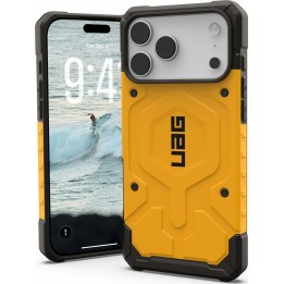 UAG Pathfinder MagSafe Case for iPhone 17 Pro Max, compatible with MagSafe (Classic Yellow)