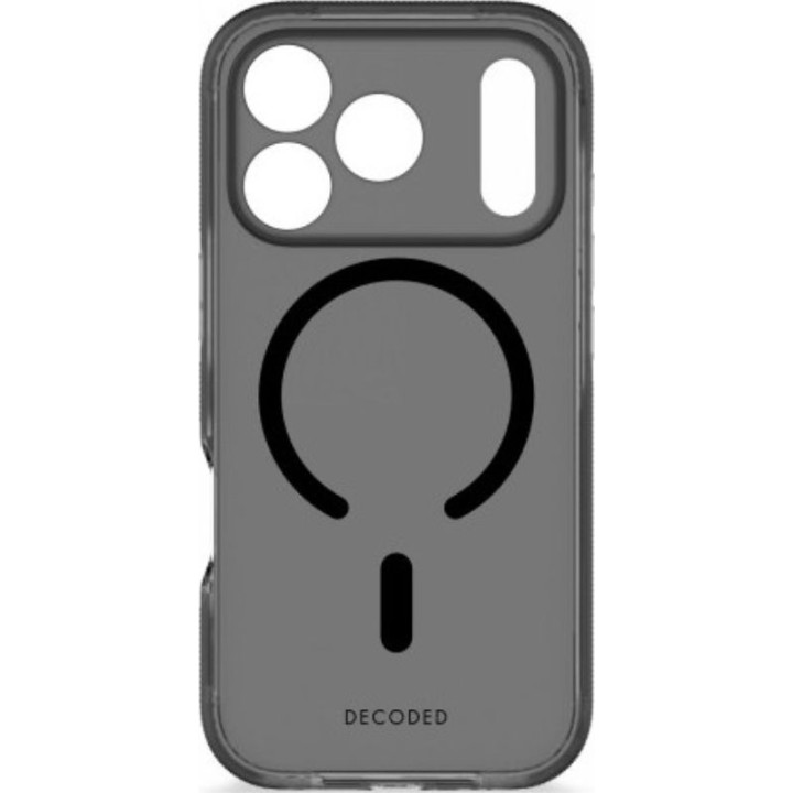 Decoded DropTec funda transparente iPhone 17 Pro Frosted Black