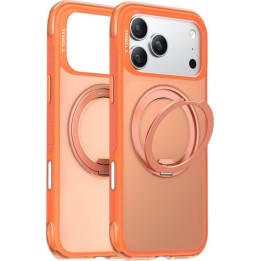 TORRAS O3 Air - Capa para iPhone 17 Pro Max compatível com MagSafe (Laranja Cósmica)