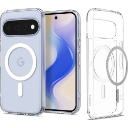 Spigen Ultra Hybrid MagFit Back Cover Transparent/White Google Pixel 11