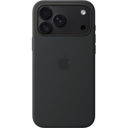Coque en silicone Apple avec MagSafe pour iPhone 18 Pro Max - Noir