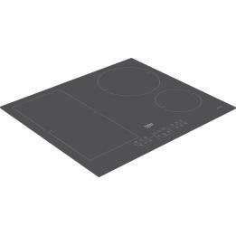 Beko HII64200FMTZG Placa de inducción con 4 zonas Gris