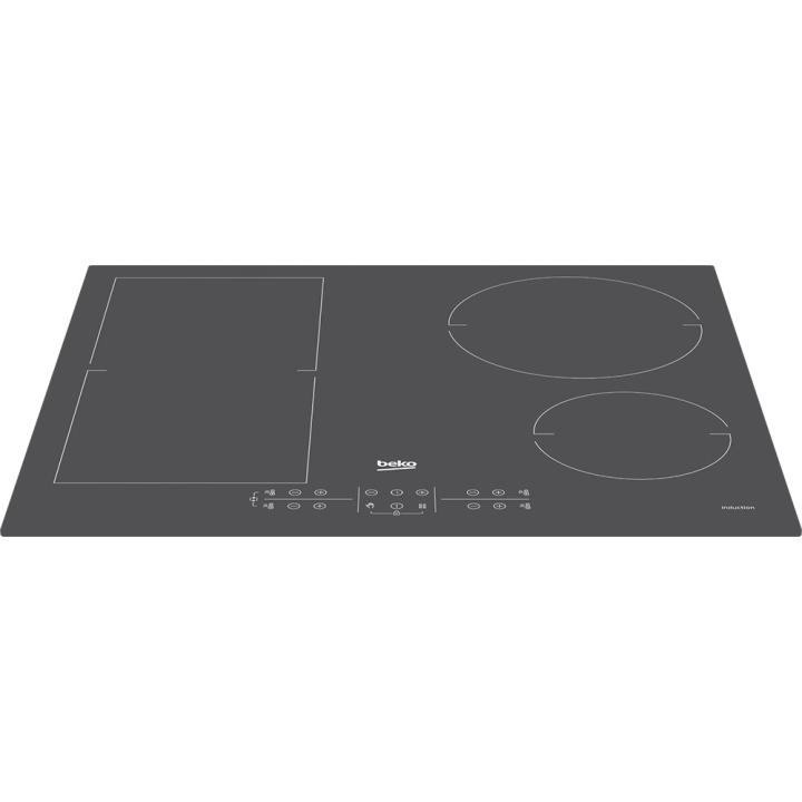 Beko HII64200FMTZG Placa de inducción con 4 zonas Gris
