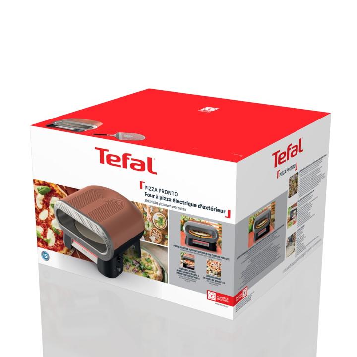 Tefal JM600T fabricante de pizza y hornos 1 Pizza(s) Terracota