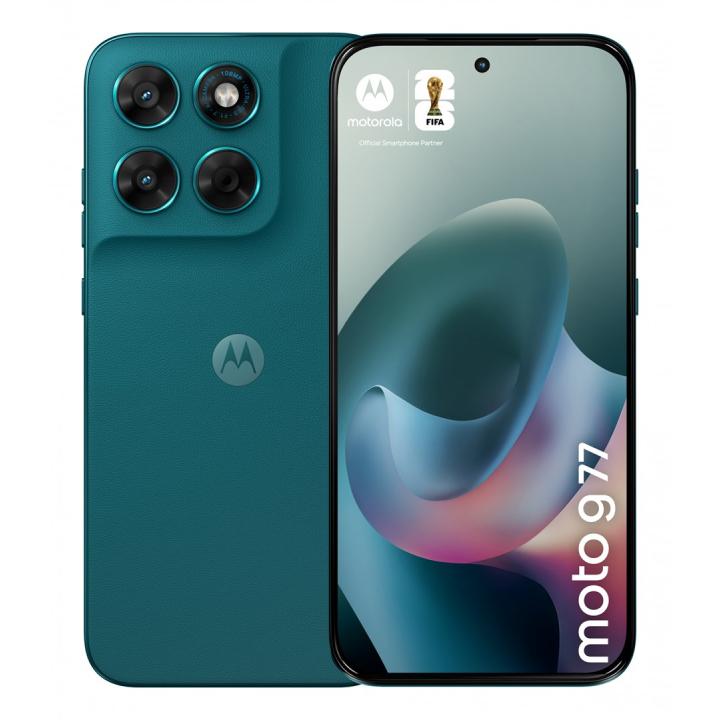 Motorola moto g77 17,3 cm (6.8") Ranura híbrida Dual SIM Android 16.0 5G USB Tipo C 8 GB 256 GB 5200 mAh Verde
