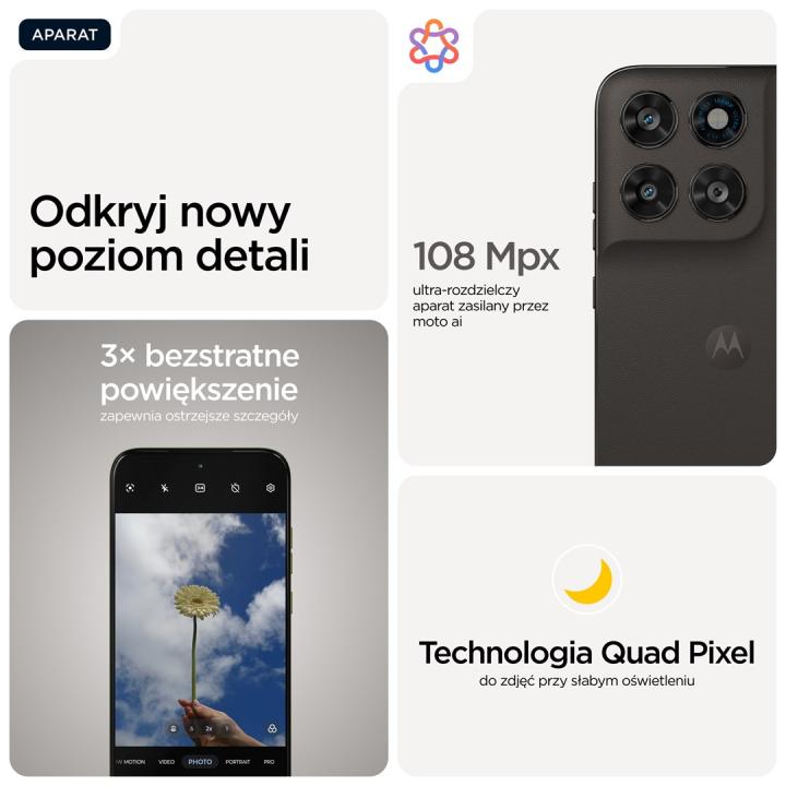 Motorola moto g77 17,3 cm (6,8 Zoll) Ranura híbrida Dual SIM Android 16.0 5G USB Tipo C 8 GB 128 GB 5200 mAh Schwarz