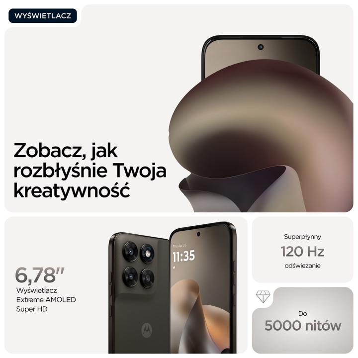 Motorola moto g77 17,3 cm (6,8 Zoll) Ranura híbrida Dual SIM Android 16.0 5G USB Tipo C 8 GB 128 GB 5200 mAh Schwarz