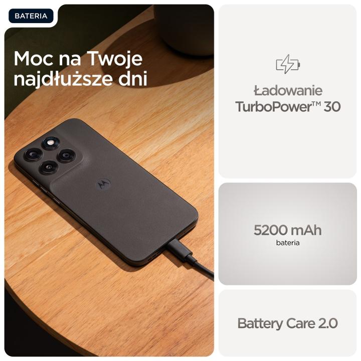 Motorola moto g77 17,3 cm (6.8") Ranura ibrida Dual SIM Android 16.0 5G USB Tipo C 8 GB 128 GB 5200 mAh Nero