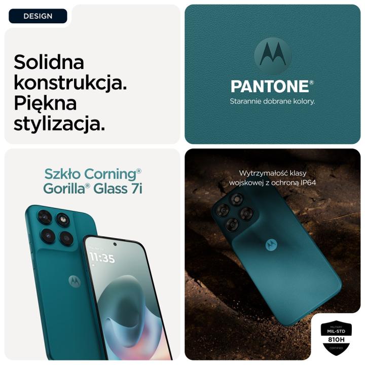 Motorola moto g77 17,3 cm (6.8") Ranura híbrido Dual SIM Android 16.0 5G USB Tipo C 8 GB 128 GB 5200 mAh Verde