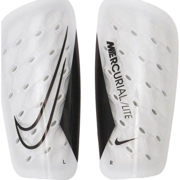 Nike Mercurial Lite 146164 S Fußball-Schienbeinschoner – weiß DN3611 100, Größe S