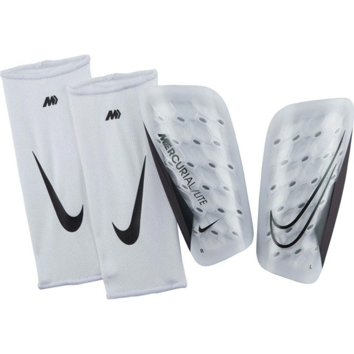 Protège-tibias de football Nike Mercurial Lite 146164 S - blanc DN3611 100, taille S