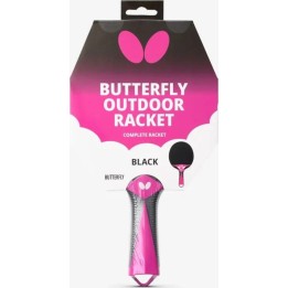 Raquete de ténis de mesa para exterior Butterfly 158693 - preta