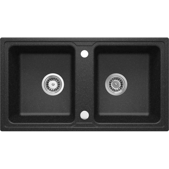 Fregadero de granito de dos cubetas