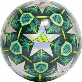 Ballon de football Adidas UCL Training 147610 5 « Knockout Stages Foil » - vert/argent JH1280 taille 5