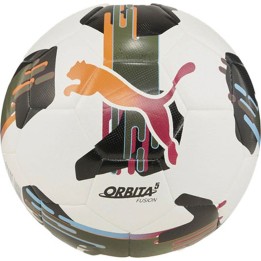 Puma Orbita 5 Fusion 147774 4 da calcio - bianco-arancione-nero 84331 01 taglia 4
