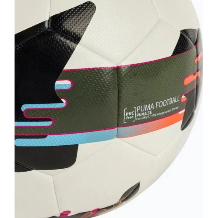 Puma Orbita 5 Fusion 147774 5 fútbol - blanco-naranja-negro 84331 01 talla 5