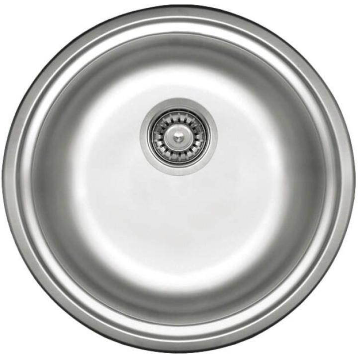 Edelstahlspüle mit einem Becken