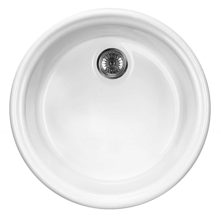 Fregadero de cerámica de un solo seno