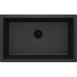 Fregadero de granito de pared de un solo seno