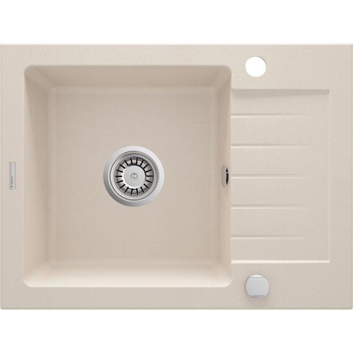 Fregadero DEANTE Zorba ZQZ_511A 1 cubeta, granito 58x44 cm
