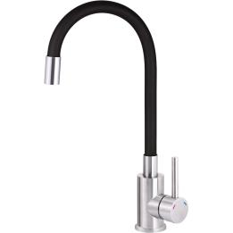 Torneira de cozinha com bico flexível