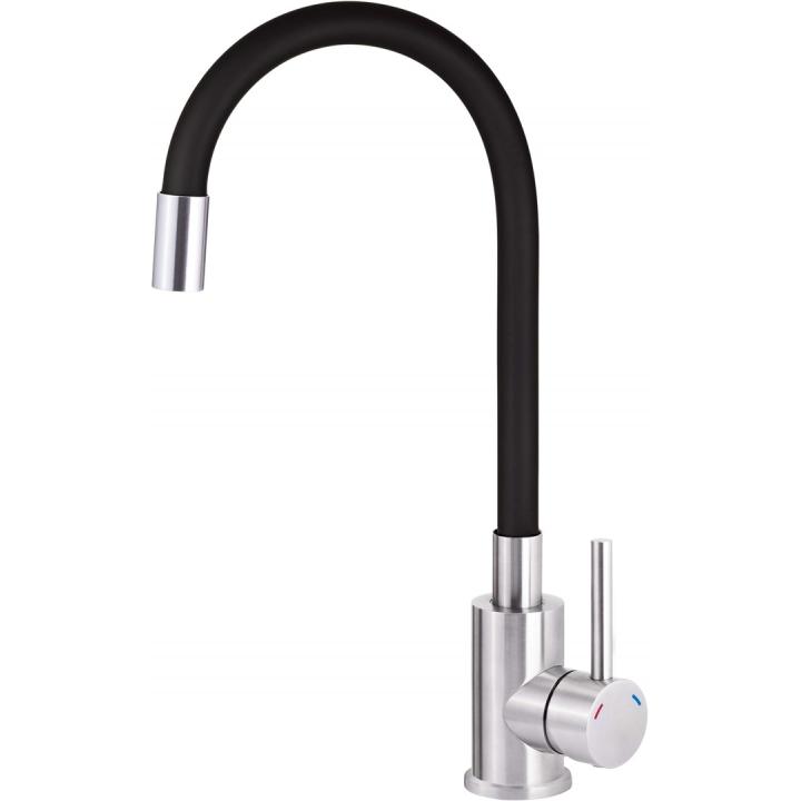 Torneira de cozinha com bico flexível
