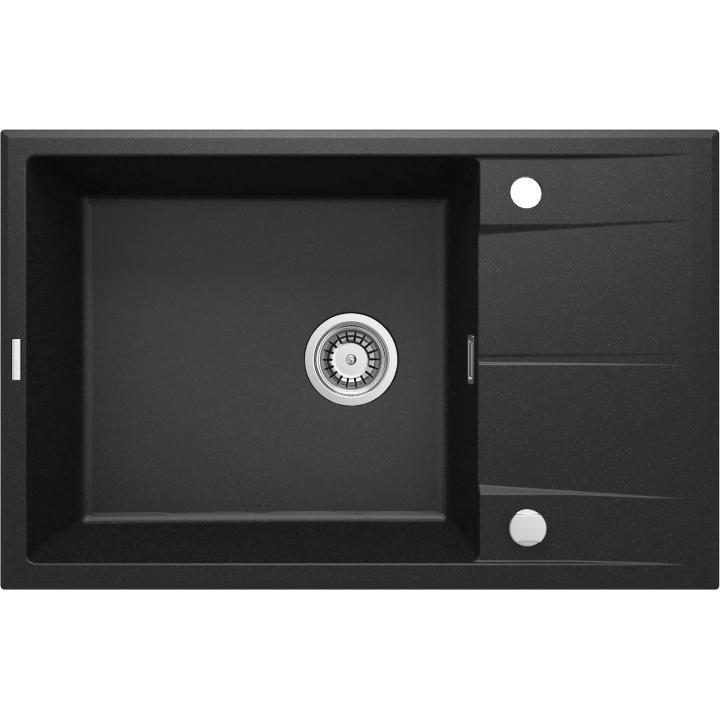 1-bowl granite sink with drainer
