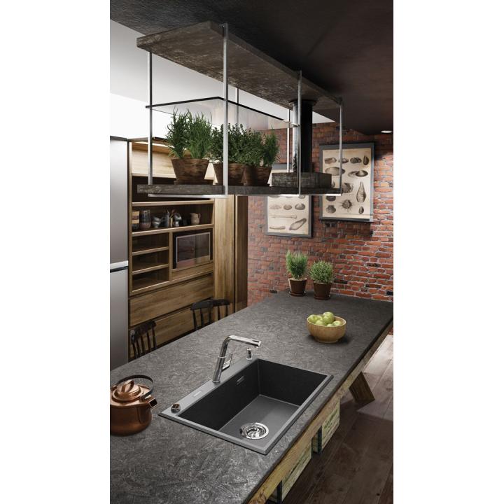 Fregadero DEANTE Eridan (ZQET103) granito 1 chambre Antracita