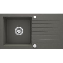 Fregadero DEANTE Zorba ZQZ_T113 1 cubetta, granito 76x44 cm