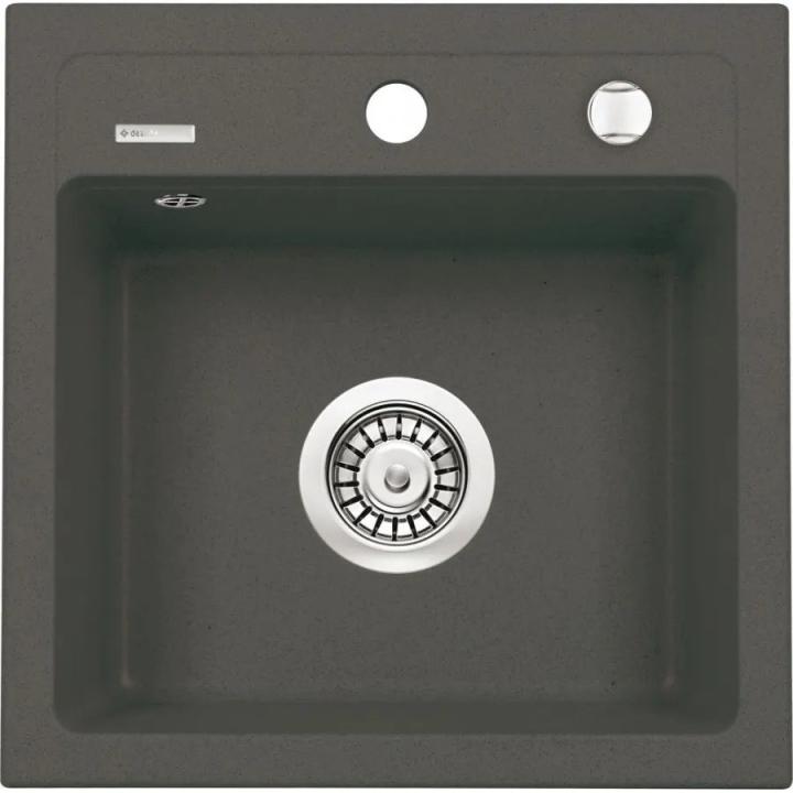Fregadero DEANTE Zorba ZQZ T103 1 cubetta, granito 44x44 cm