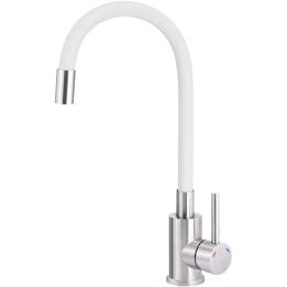 Torneira de cozinha com bico flexível