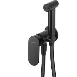 Concealed bidet mixer with bidetta shower head