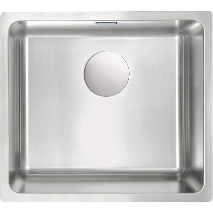 Edelstahlspüle mit einem Becken