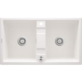 Granitspüle mit zwei Becken