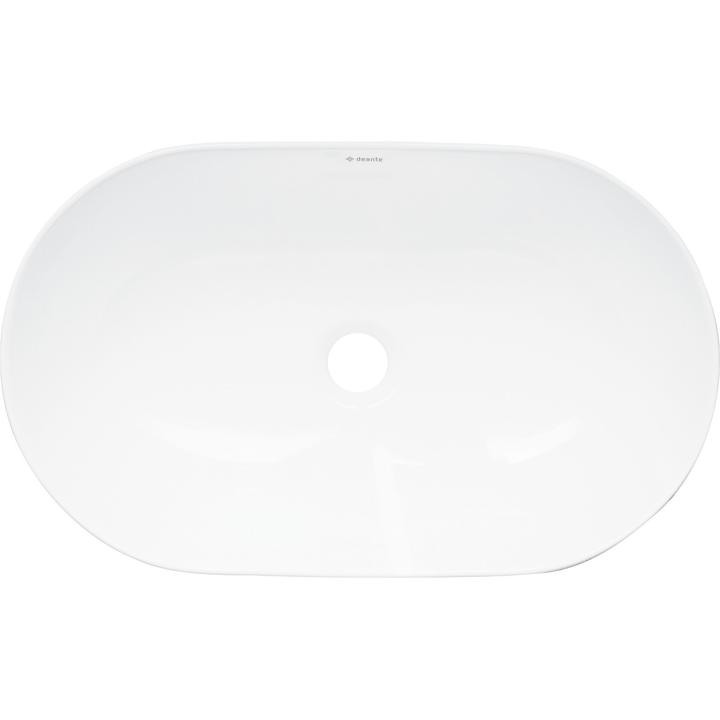 Lavabo in ceramica DEANTE Peonia (CDE_6U5S) cornice 50x30 cm