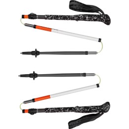 Bastones de trekking Leki Skysolo FX.One 65620731125 de carbono - longitud: 125 cm