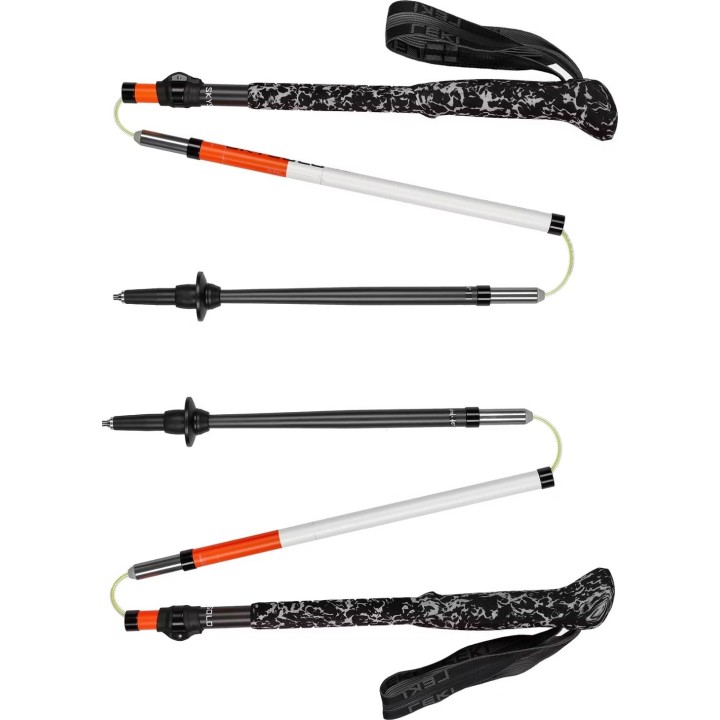 Leki Skysolo FX.One 65620731125 Trekkingstöcke aus Carbon – Länge 125 cm