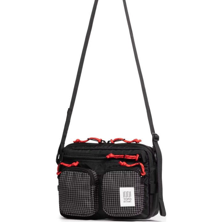 Bolso Block 717374 de Topo Designs - negro/cuadrillado