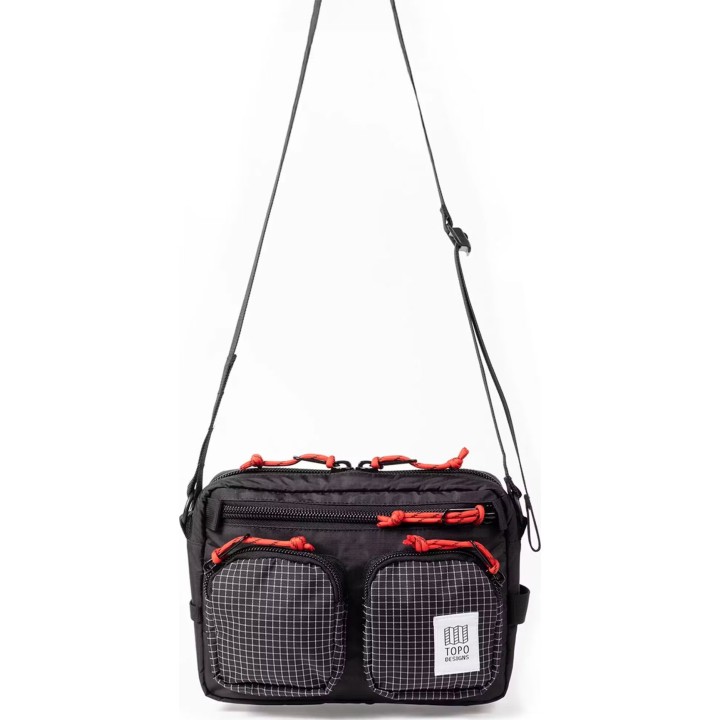 Bolso Block 717374 de Topo Designs - negro/cuadrillado