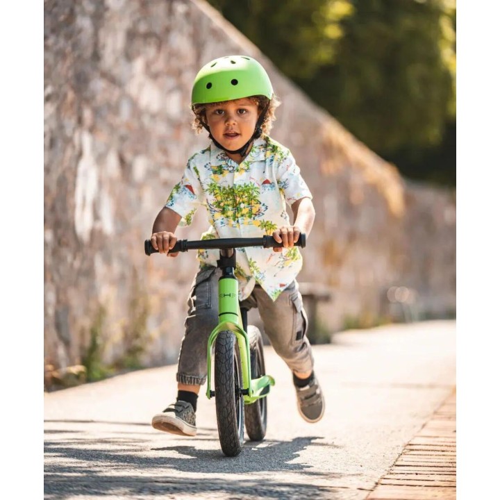 Casco infantil Hornit Airo GRS836 - verde iguana, talla S, 48-53 cm