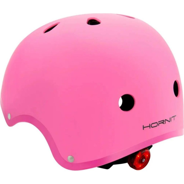 Casco infantil Hornit Airo PKS835 - rosa flamenco, talla S, 48-53 cm