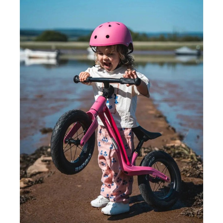 Casco infantil Hornit Airo PKS835 - rosa flamenco, talla S, 48-53 cm