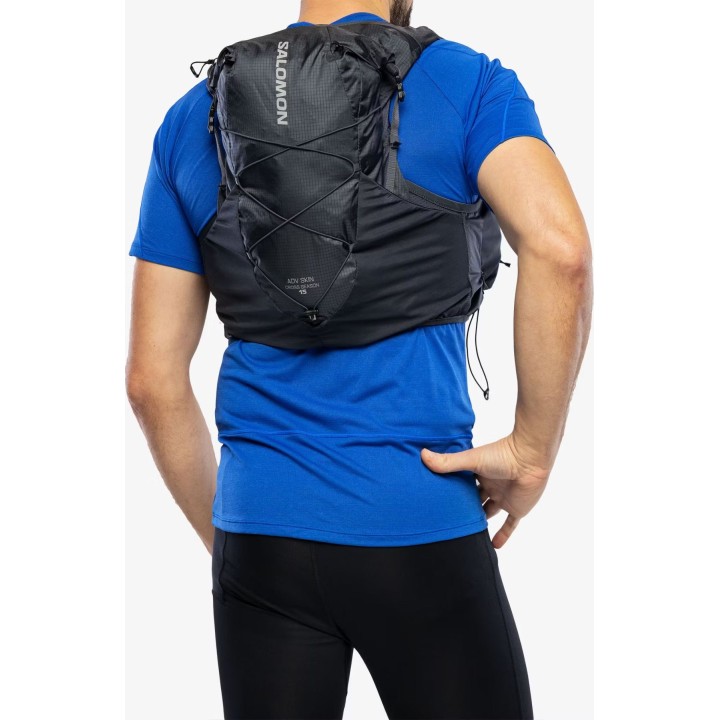 Gilet de course Salomon Adv Skin X Season 15 266187 - ébène/alliage, taille S