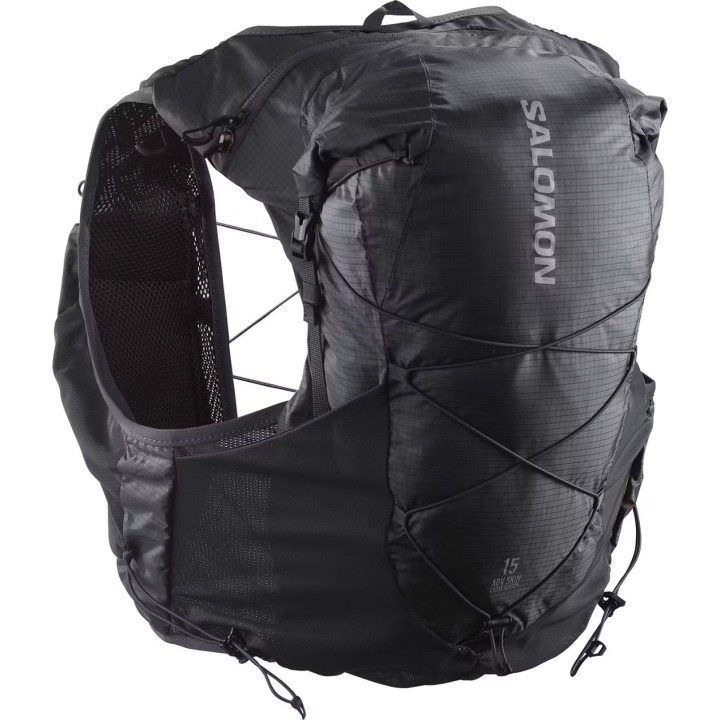 Salomon Adv Skin X Season 15 266187 running vest - ebony/alloy size S